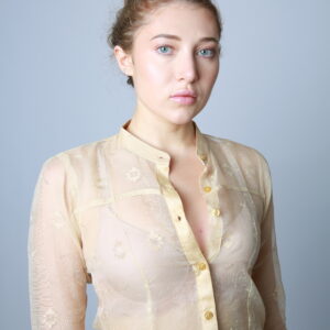 Jamdani sheered shirt