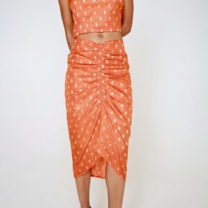 Katan gathered skirt